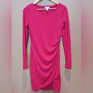 Leith Long Sleeve Dress, Womens Size Medium